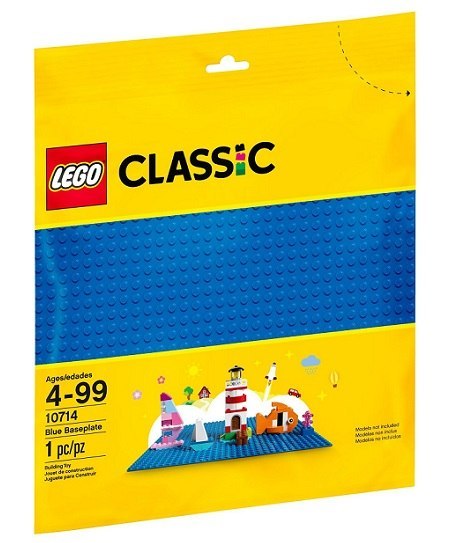 LEGO 10714 CLASSIC - Niebieska płytka konstrukcyjna