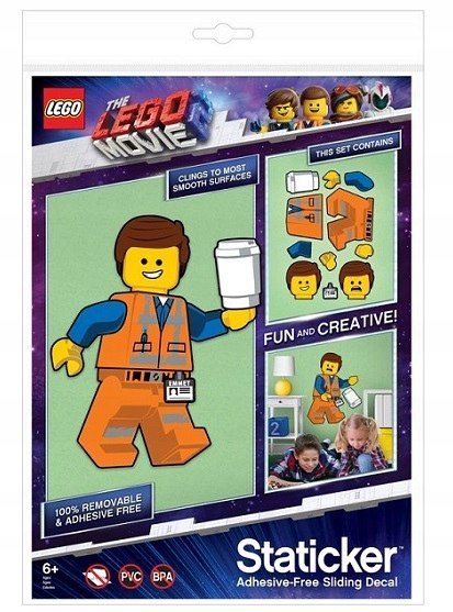 LEGO 52370 - Naklejka na ścianę - The LEGO movie2: Emmet