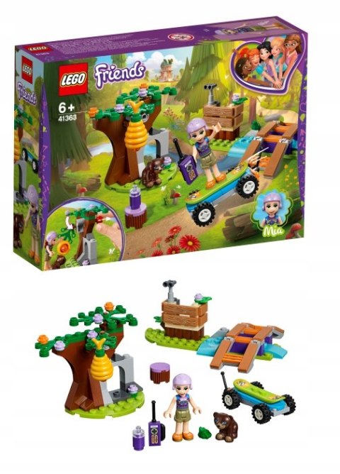 LEGO 41363 FRIENDS - Leśna przygoda Mii